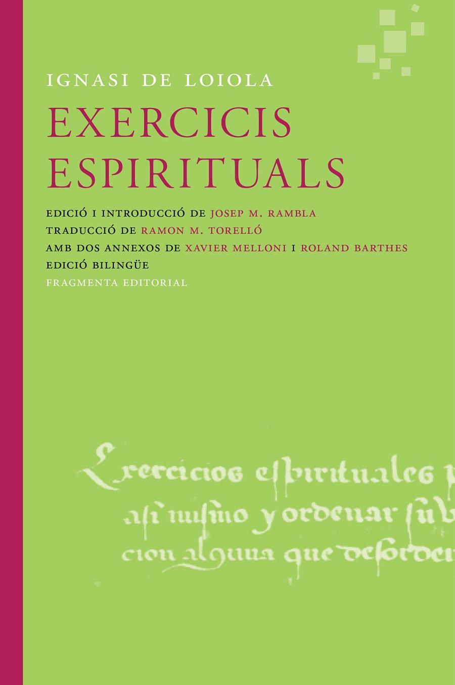 Exercicis espirituals | 9788415518600 | Ignasi de Loiola