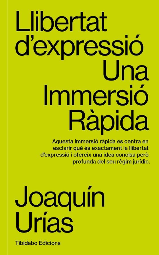 LLIBERTAT D'EXPRESSIÓ | 9788419683663 | Urías, Joaquín