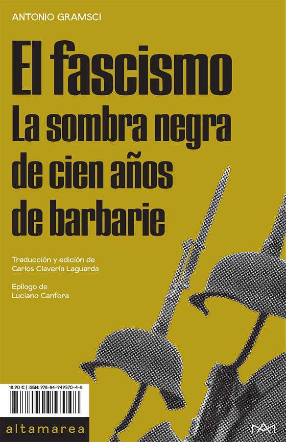 El fascismo | 9788494957048 | Gramsci, Antonio