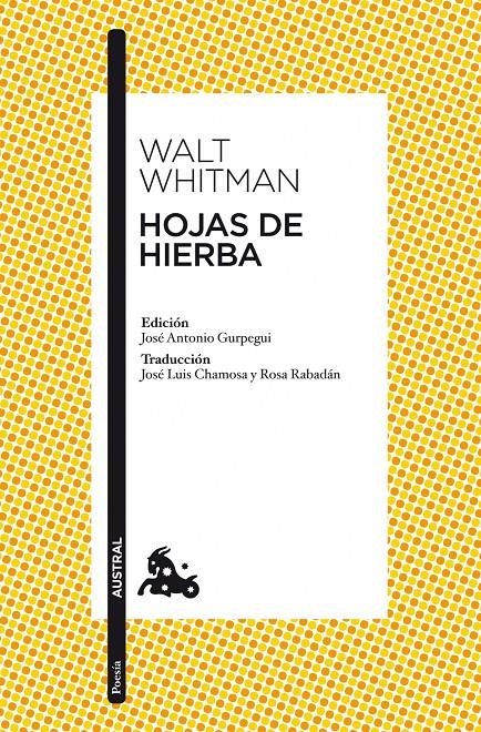 Hojas de hierba | 9788467037678 | Whitman, Walt