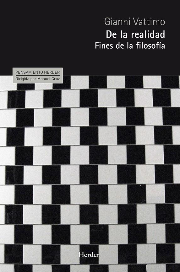 De la realidad. Fines de la filosofía | 9788425431166 | Vattimo, Gianni