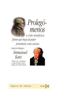 Prolegómenos a toda metafísica futura que haya de poder presentarse como ciencia | 9788470903342 | Kant, Immanuel