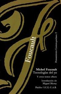 Tecnologías del yo | 9788475095585 | Foucault, Michel