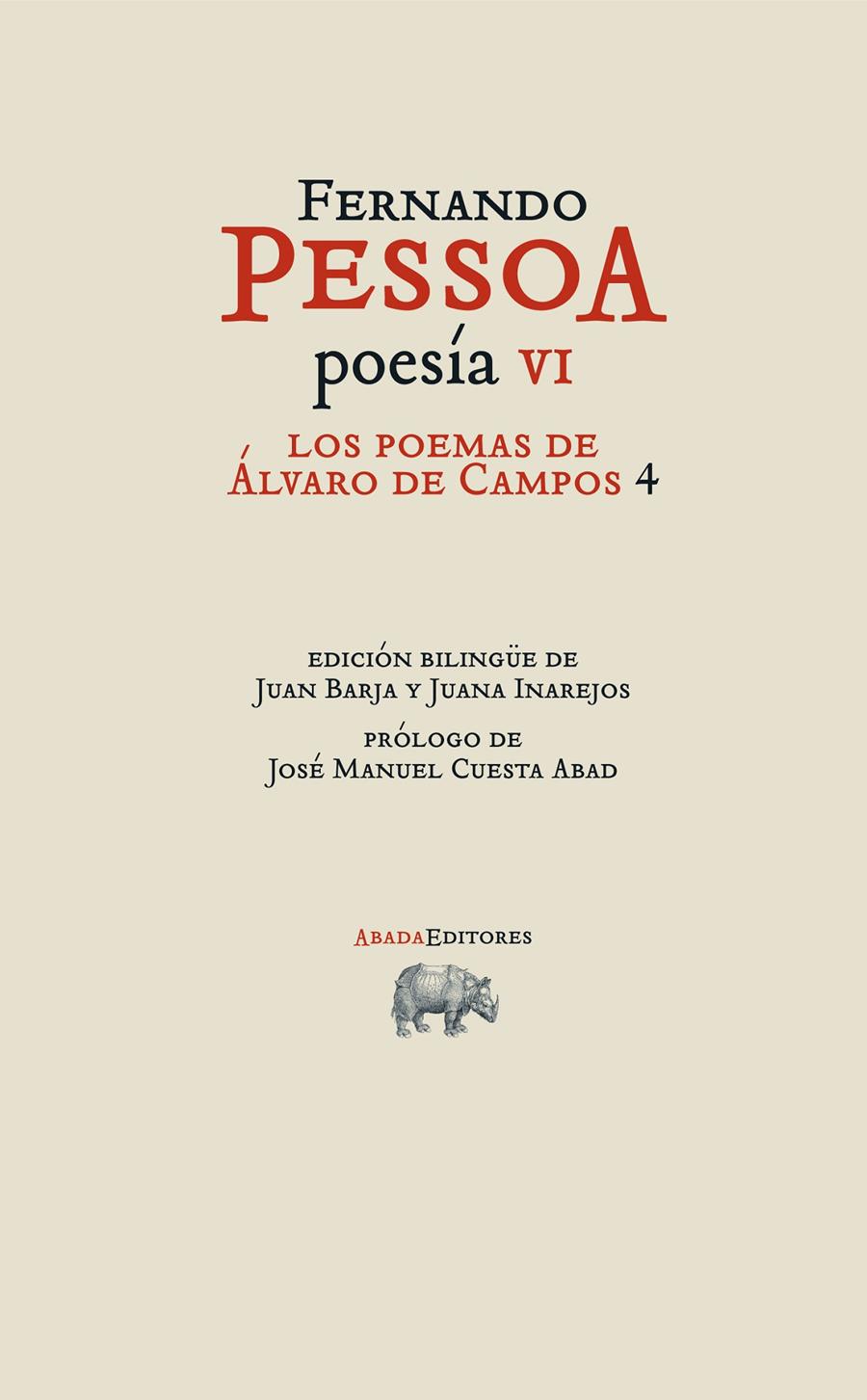 Los poemas de Álvaro de Campos 4 | 9788415289913 | Pessoa, Fernando