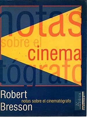 Notas sobre el cinematógrafo | 9788488020079 | Bresson, Robert