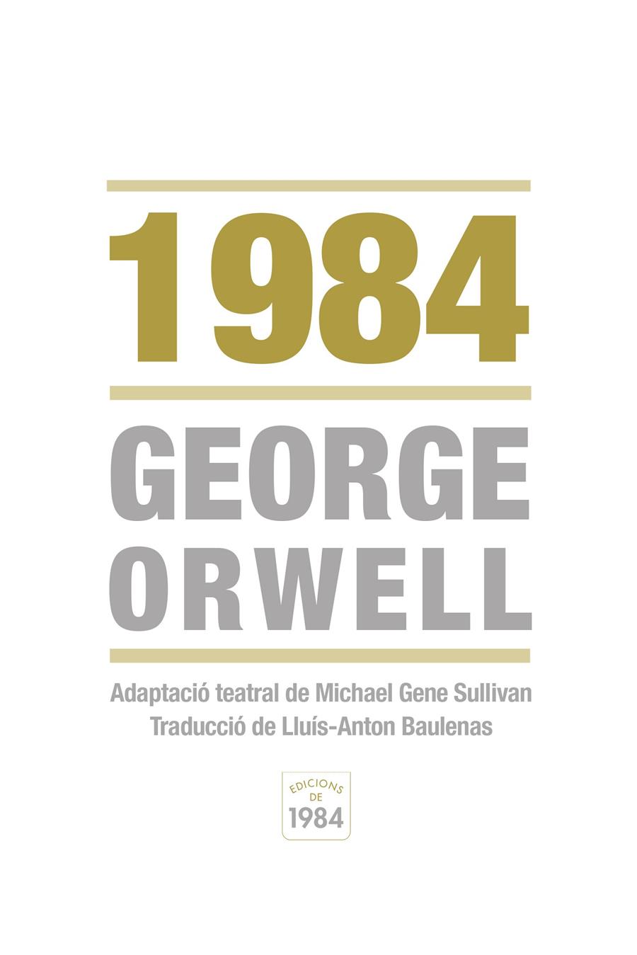 1984 | 9788415835219 | Orwell, George/Sullivan, Michael Gene