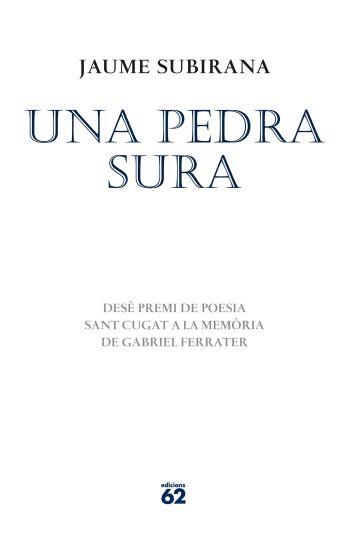 Una pedra sura | 9788429768503 | Subirana, Jaume