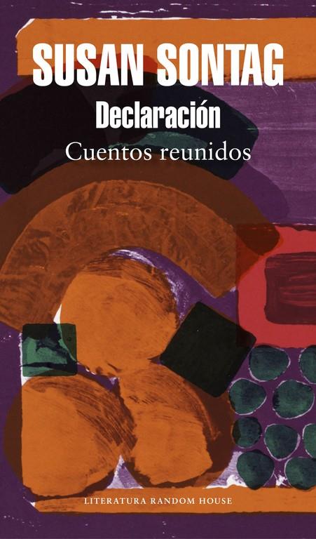 Declaración | 9788439734031 | Susan Sontag