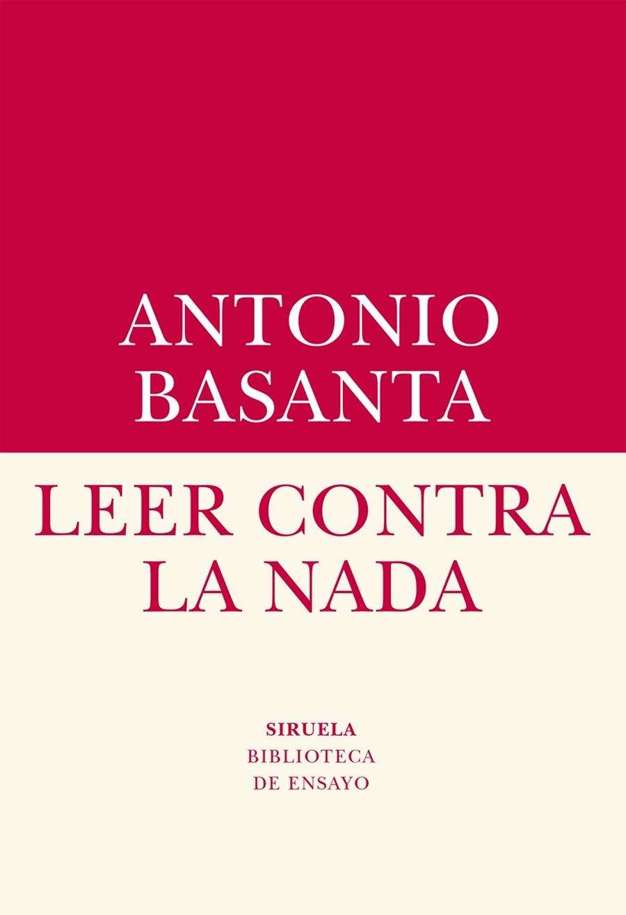 Leer contra la nada | 9788417151409 | Basanta, Antonio