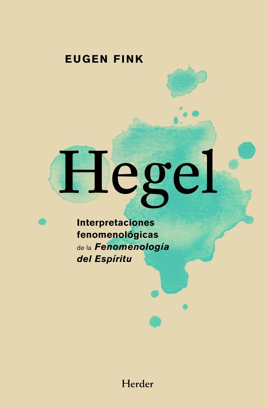 Hegel | 9788425426070 | Fink, Eugen