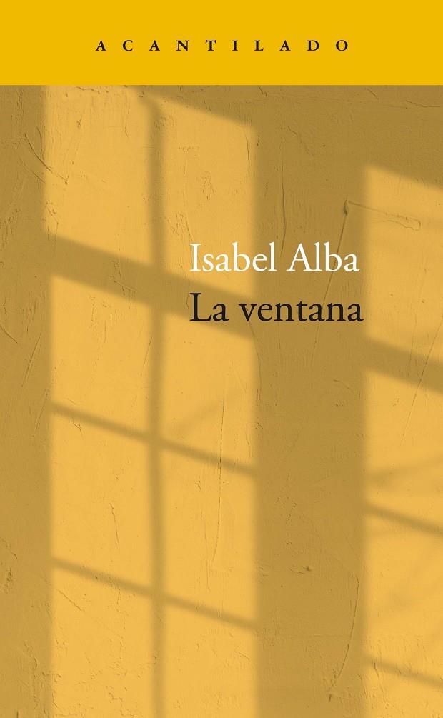 La ventana | 9788418370915 | Alba Rico, Isabel