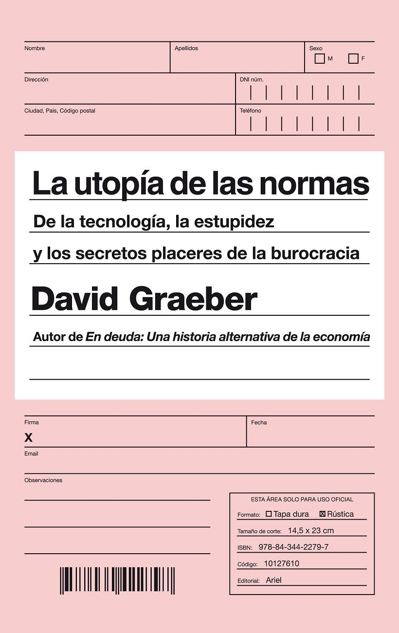 La utopía de las normas | 9788434422797 | David Graeber