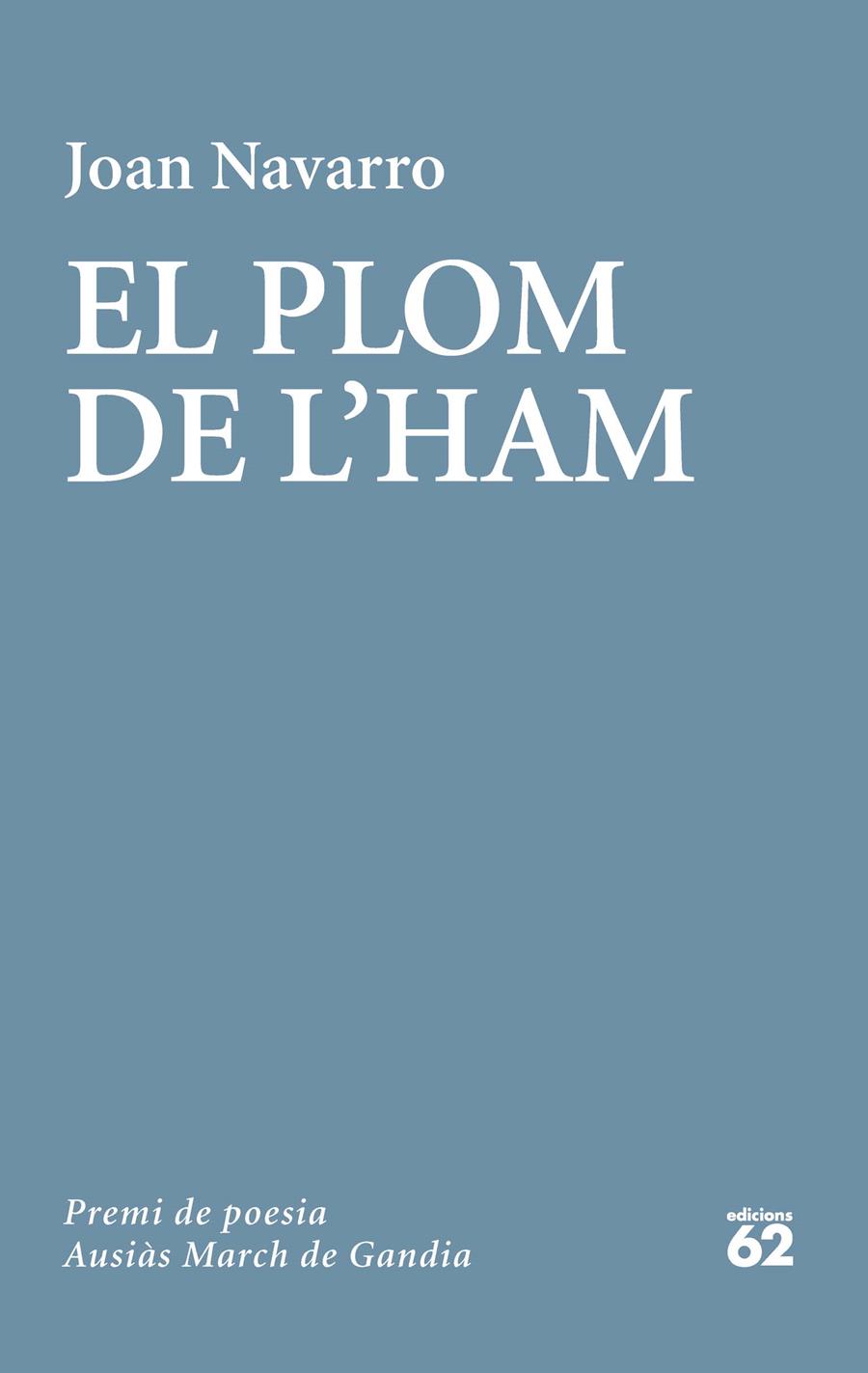 El plom de l'ham | 9788429773798 | Joan Navarro Tercero