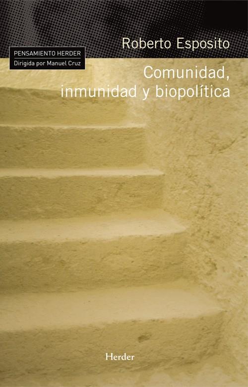 Comunidad, inmunidad y biopolítica | 9788425426001 | Esposito, Roberto