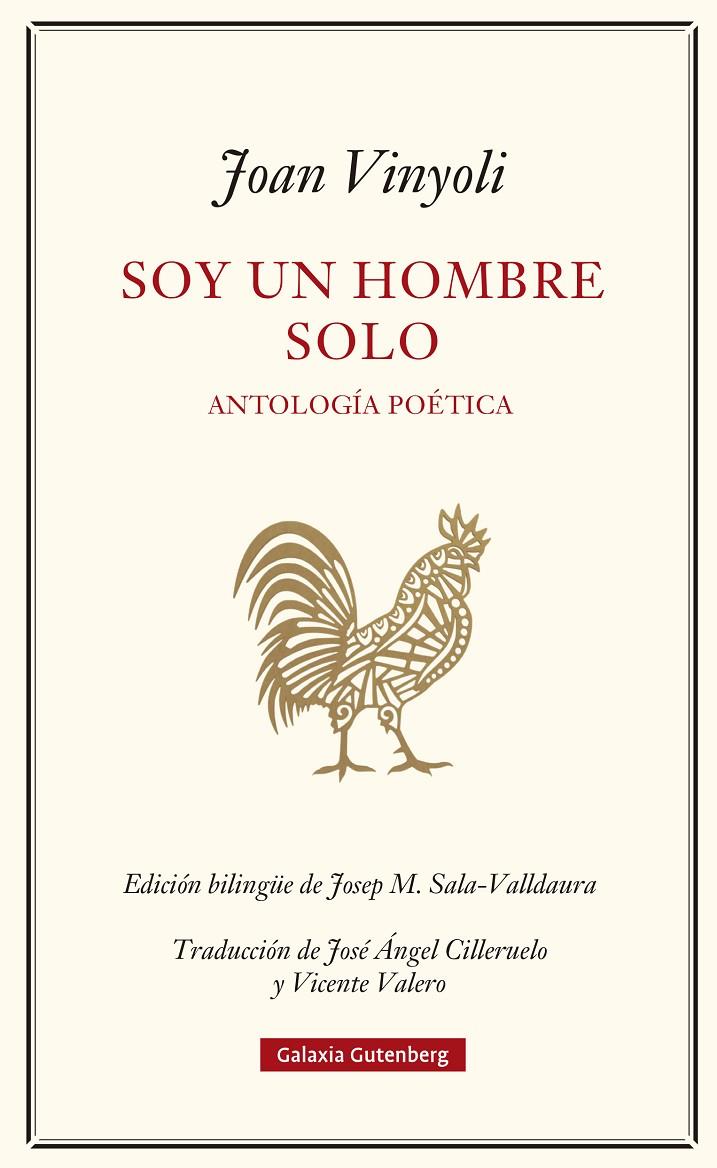 Soy un hombre solo | 9788419738769 | Vinyoli, Joan