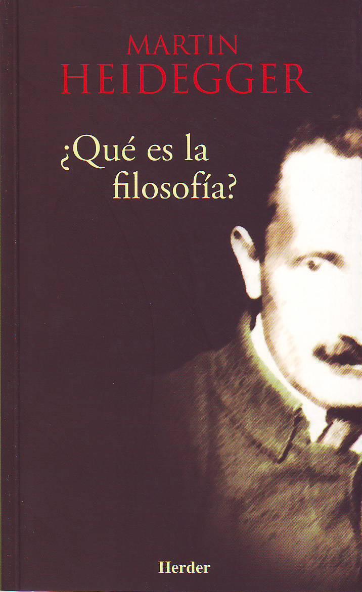 ¿Qué es la filosofía? | 9788425423123 | Heidegger, Martin