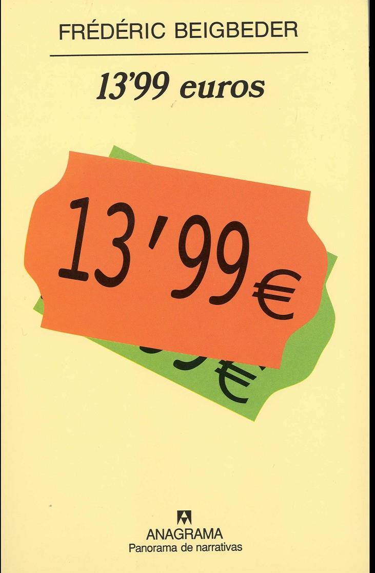 13,99 euros | 9788433969514 | Beigbeder, Frédéric