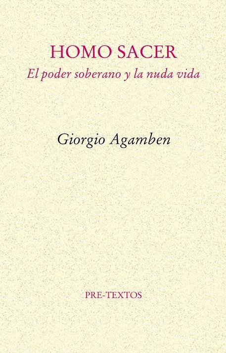 Homo Sacer | 9788481912067 | Agamben, Giorgio