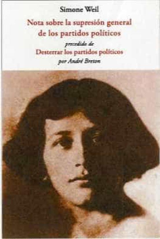 Nota sobre la supresión general de los partidos políticos | 9788497163873 | Breton, André