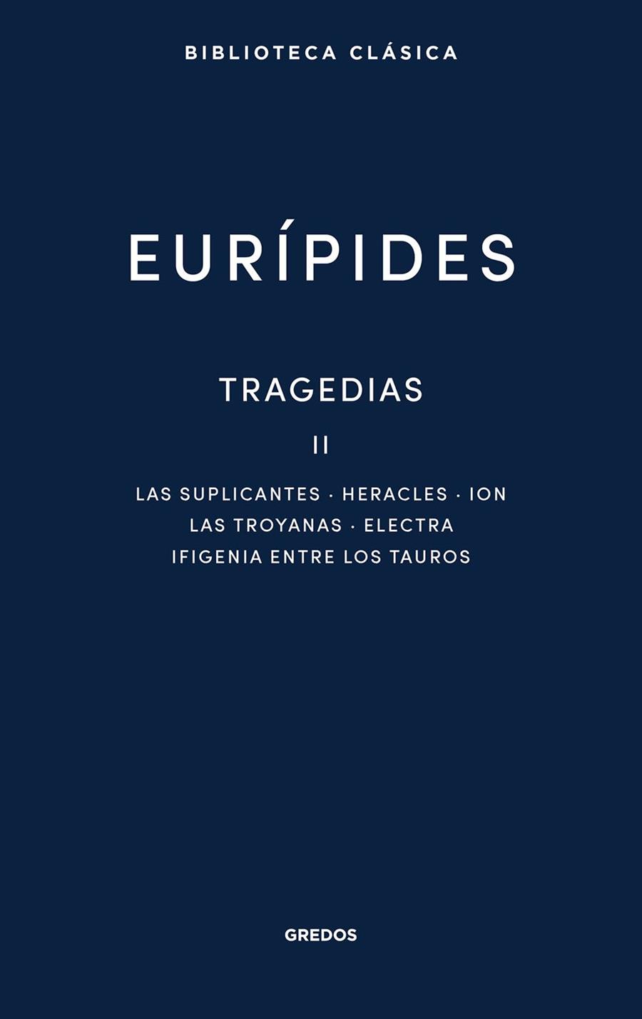 Tragedias II | 9788424998219 | Eurípides