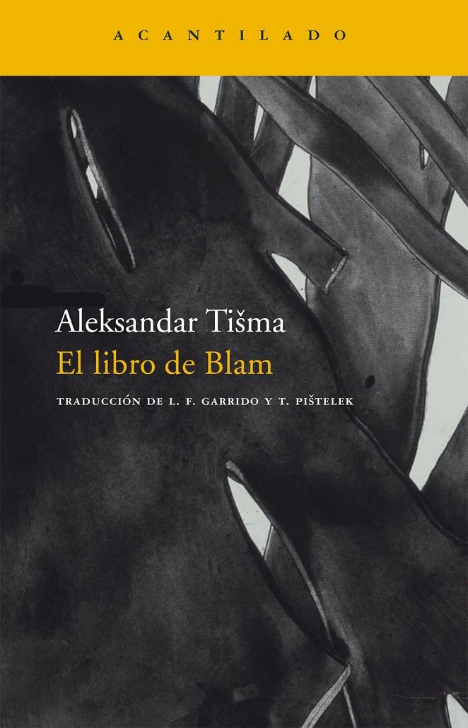 El libro de Blam | 9788496489769 | Tisma, Aleksandar