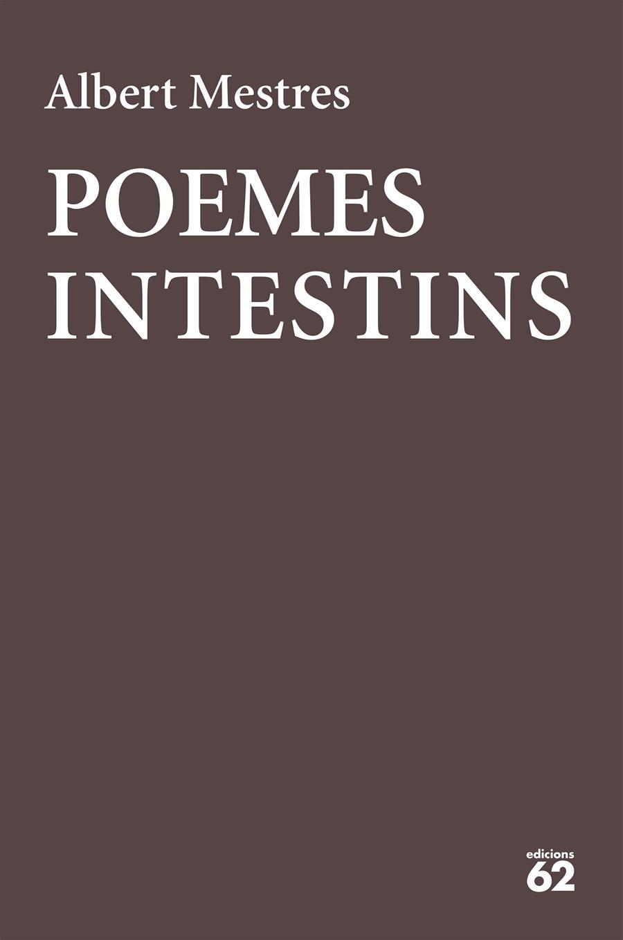 Poemes intestins | 9788429777178 | Mestres Emilió, Albert